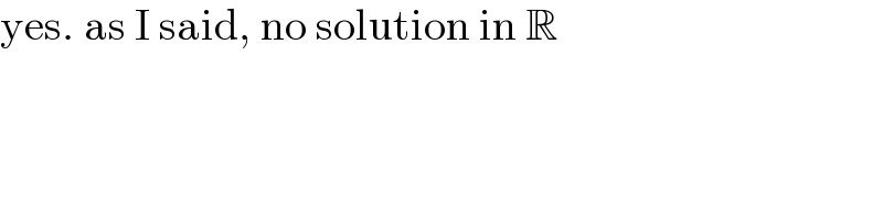 yes. as I said, no solution in R  